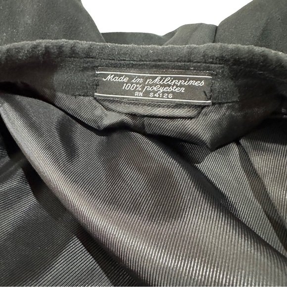 Bert Pulitzer Supra Suede Men Charcoal Grey 3 Button Suit Jacket Sz 46R Soft EUC - Picture 12 of 16